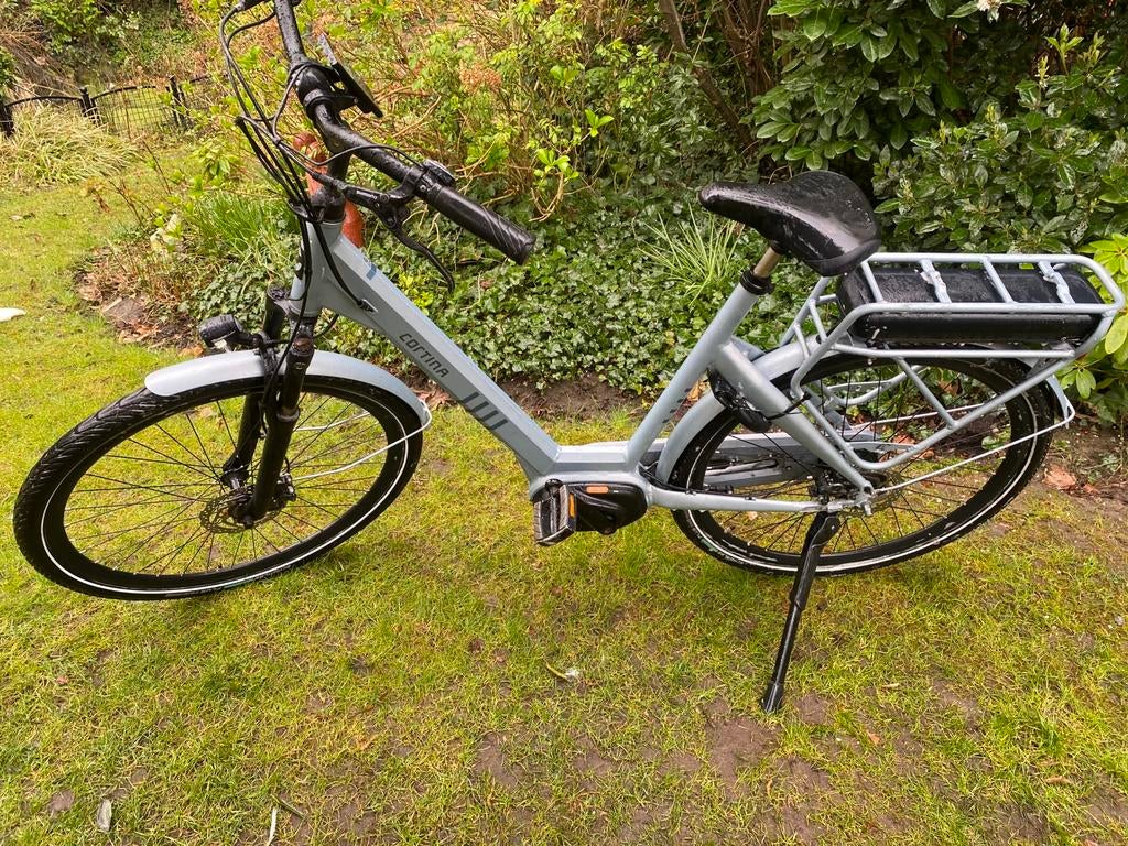 Cortina E-octa elektrische damesfiets middenmoter, Fietsen en Brommers, Overige merken, Versnellingen, Zo goed als nieuw, 0 zitjes
