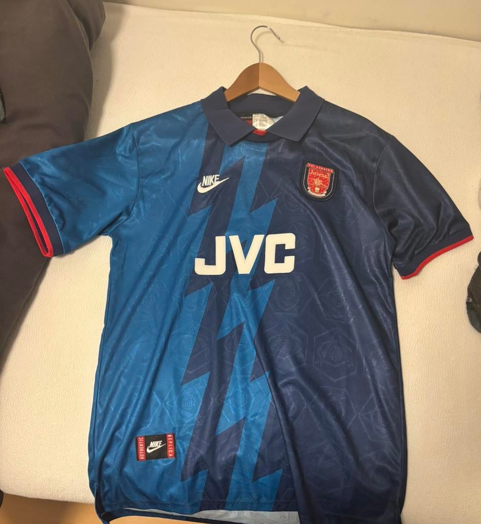 Arsenal 1995/96 Shirt Nike, Sport en Fitness, Voetbal, Maat L, Verzenden, Zo goed als nieuw, Shirt