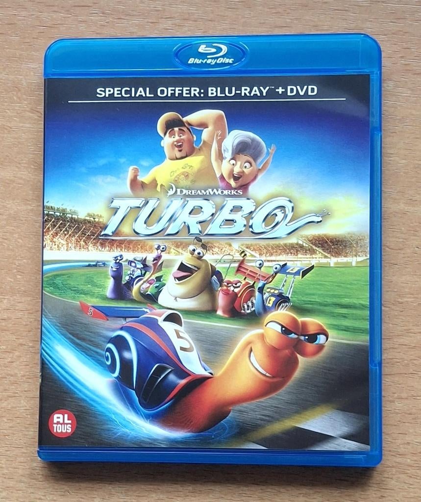 Turbo, Verzenden, Zo goed als nieuw, Tekenfilms en Animatie