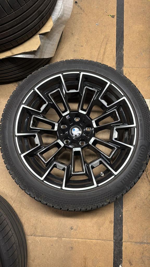 BMW M5 velgen G90 met winter en Hancook zomerbanden, Ophalen, Gebruikt, 275 mm, Banden en Velgen