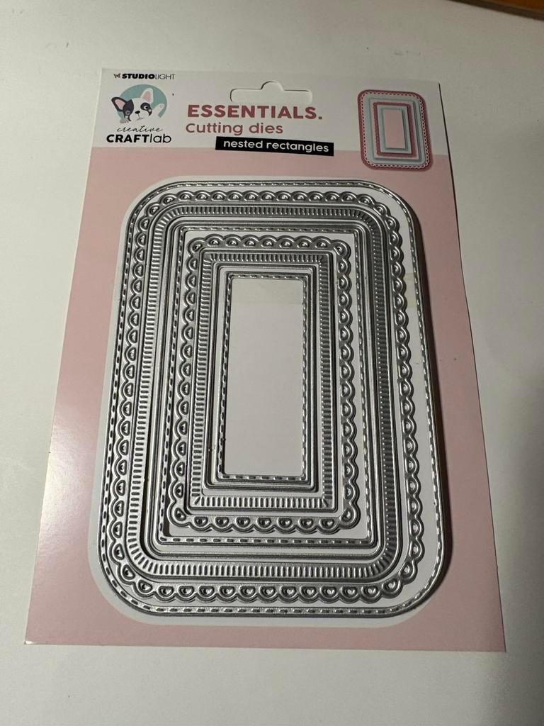 C craftlab snijmal nested rectangles, Ophalen of Verzenden, Zo goed als nieuw, Overige thema's, Pons of Mal