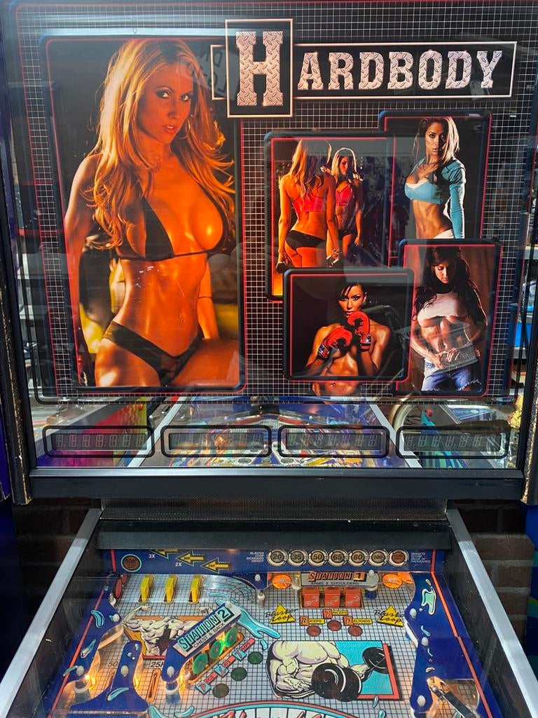 Bally hard body., Verzamelen, Automaten | Flipperkasten, Gebruikt, Elektronisch, Bally, Ophalen of Verzenden