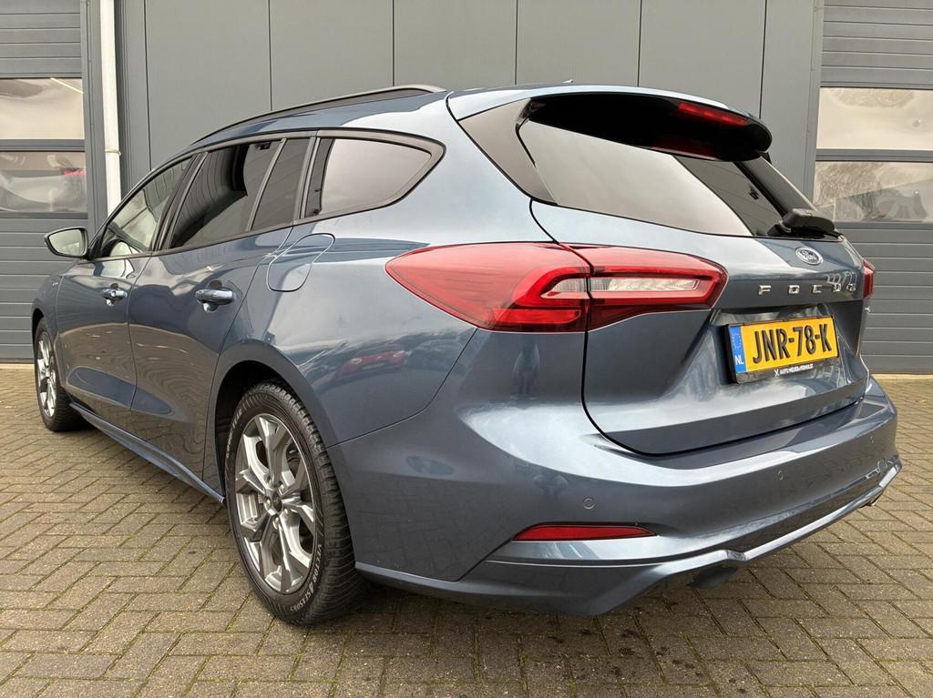 Ford Focus Wagon 1.0 EcoBoost Hybrid 125 PK ST-Line | NAVI |, Auto's, Ford, 1349 kg, Gebruikt, Zwart, USB