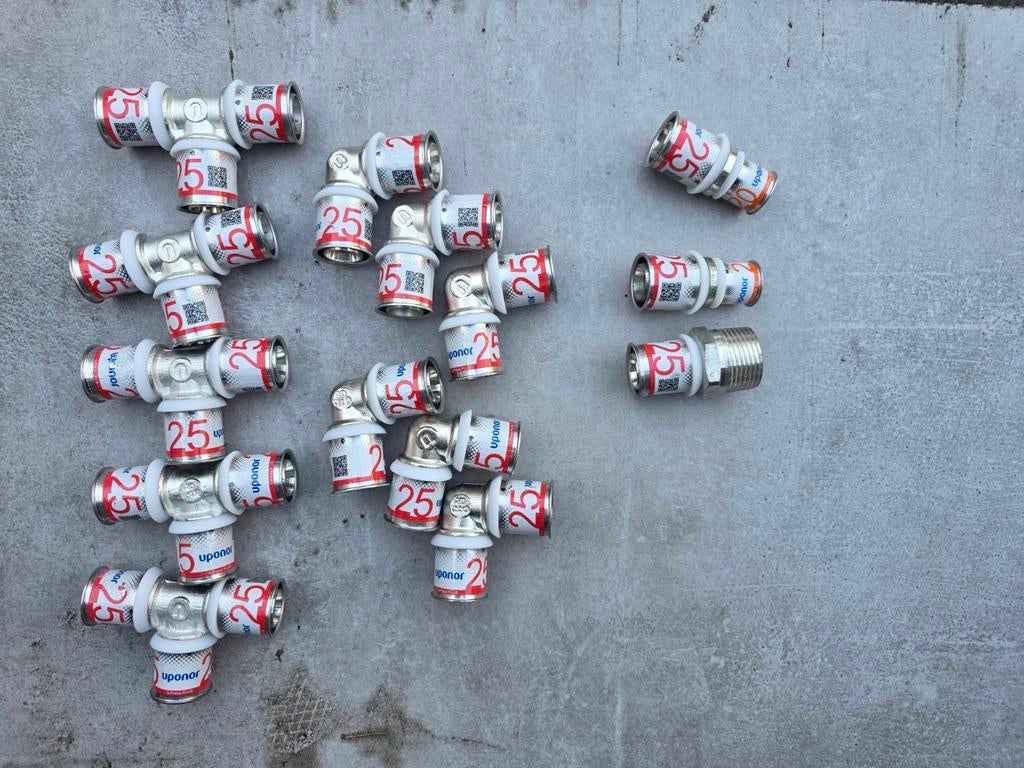 Uponor 25 koppeling, Ophalen of Verzenden, Minder dan 50 mm