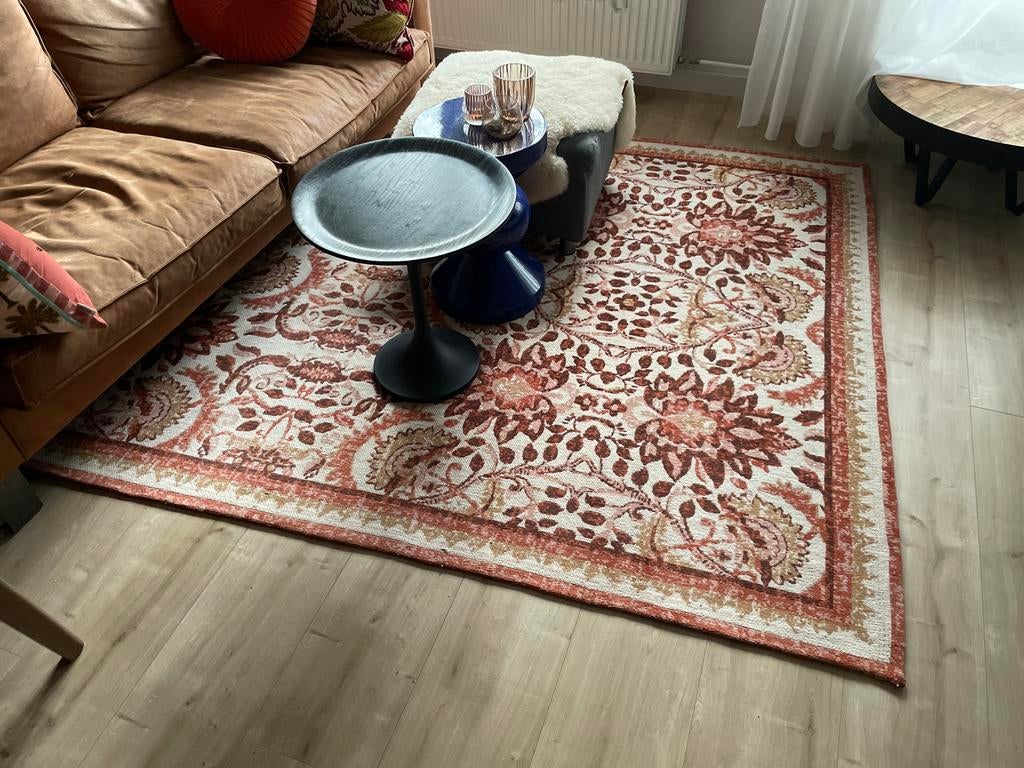 Vloerkleed Winnipeg rood 190x280 - Kwantum, 150 tot 200 cm, 200 cm of meer, Ophalen of Verzenden, Zo goed als nieuw