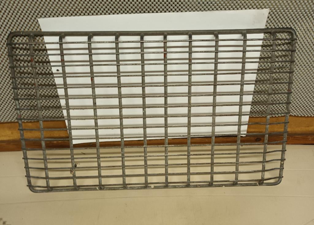 metalen voetenrooster, Ophalen, Gebruikt