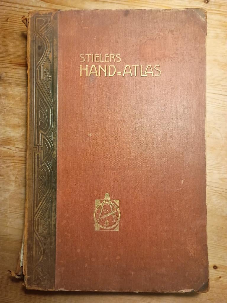 Stielers hand-atlas 1921 (kleur), Ophalen of Verzenden