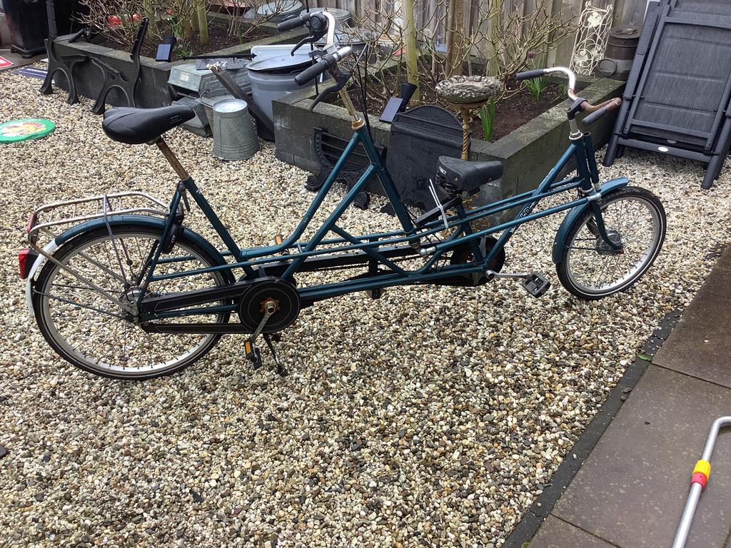 Tandem, 55 cm of meer, Ophalen of Verzenden, Gebruikt, Minder dan 10 versnellingen