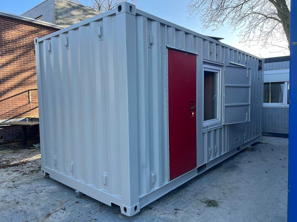 Schaft container / werk container / combi container 20 ft, Ophalen