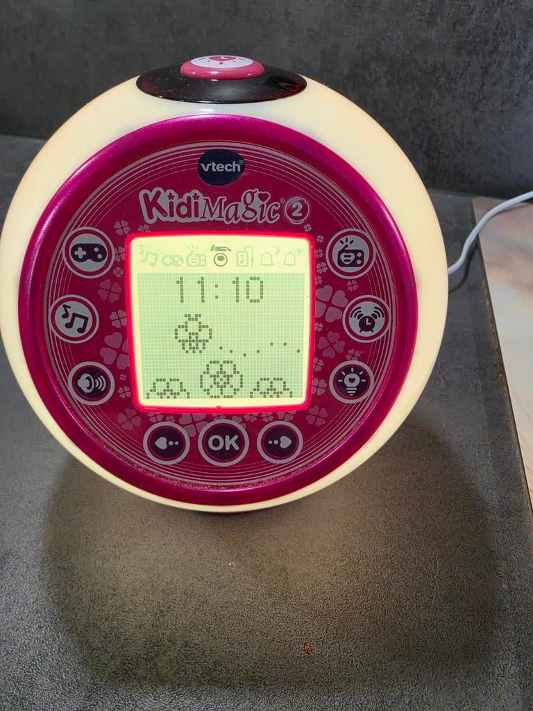 Vtech KidiMagic 2 wekker met diverse functies, Kinderen en Baby's, Speelgoed | Vtech, Ophalen of Verzenden, Zo goed als nieuw
