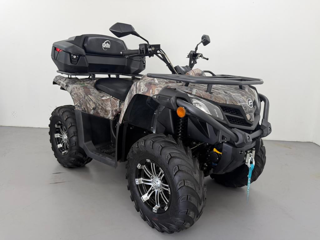 CFMOTO CFORCE 520 S 4x4 EFI 2019 Camouflage 4000km Topkoffer, 1 cilinder, 520 cc