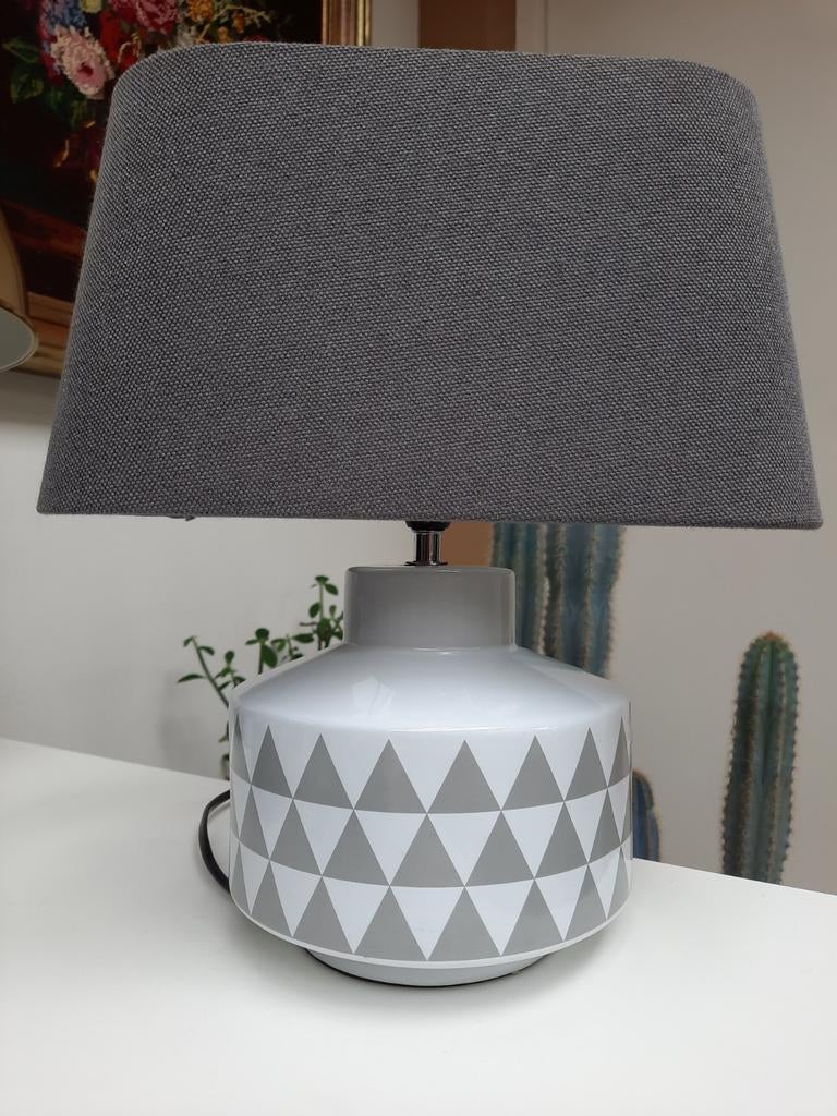 Vintage keramieke Kenwell tafellamp, Overige materialen, Vintage, Ophalen of Verzenden, Zo goed als nieuw