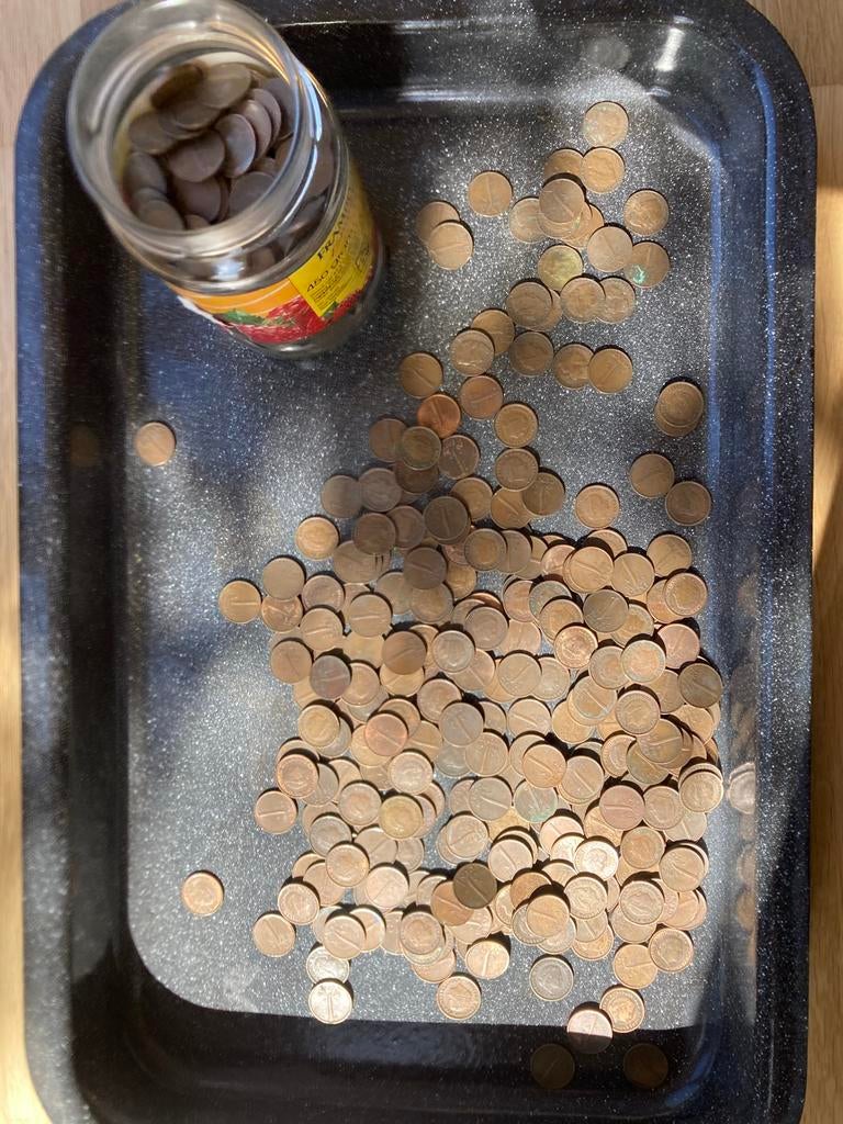 785 Nederlandse centen 1948, 1950-1979 - Gebruikt, Ophalen of Verzenden, Koningin Juliana, 1 cent, Losse munt