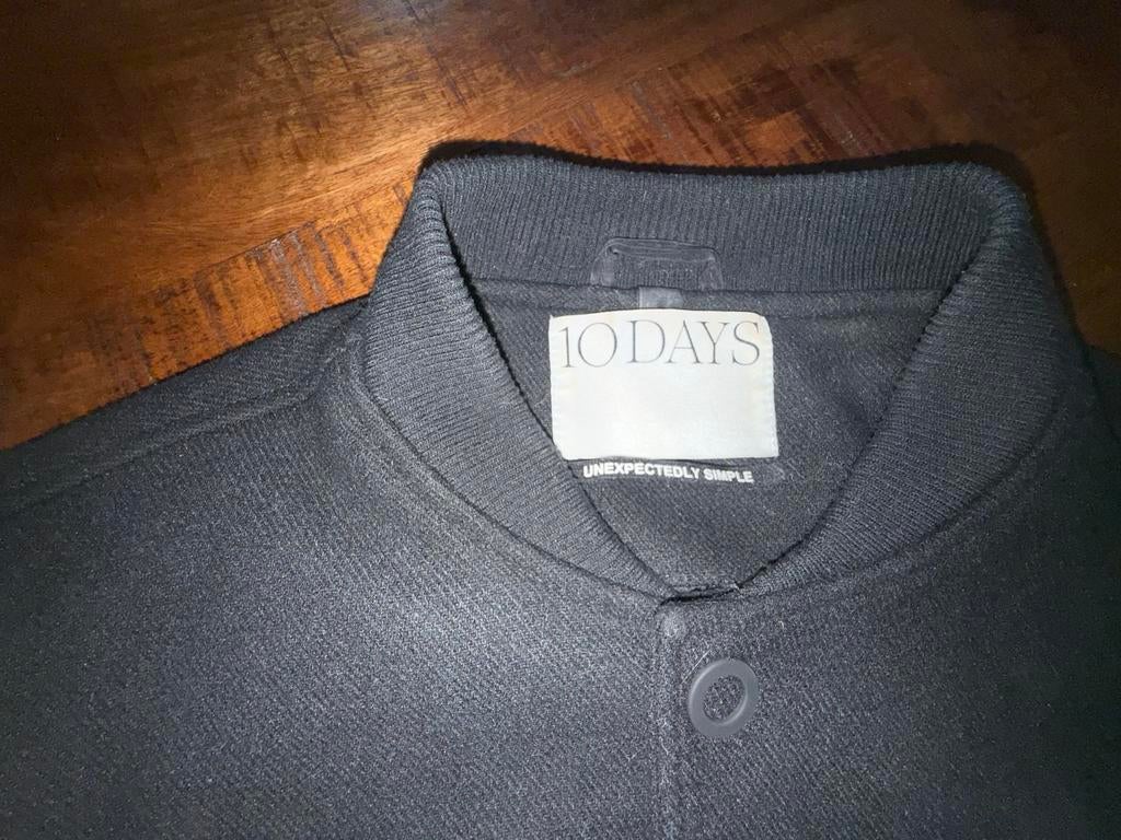 10 DAYS Gevoerd Baseball Bomberjack - Zo goed als nieuw, Ophalen of Verzenden, Zo goed als nieuw, Maat 42/44 (L), Zwart