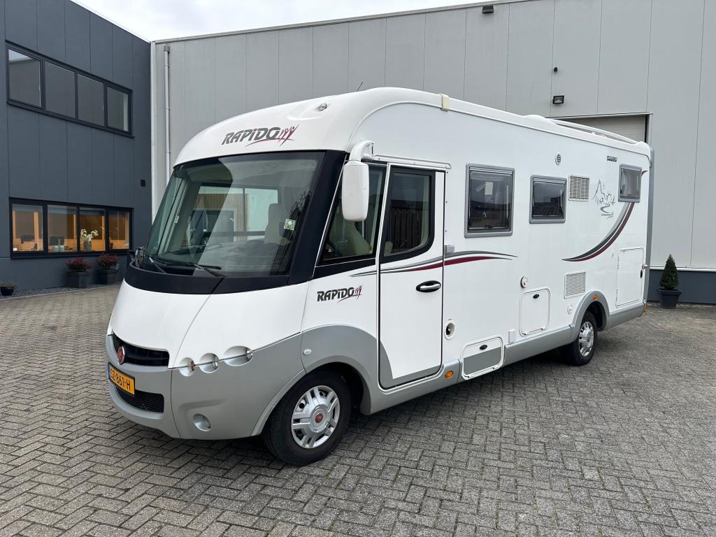 RAPIDO 966 DF (bj 2014), Caravans en Kamperen, Campers, Integraal, Fiat, Luifel, Bedrijf