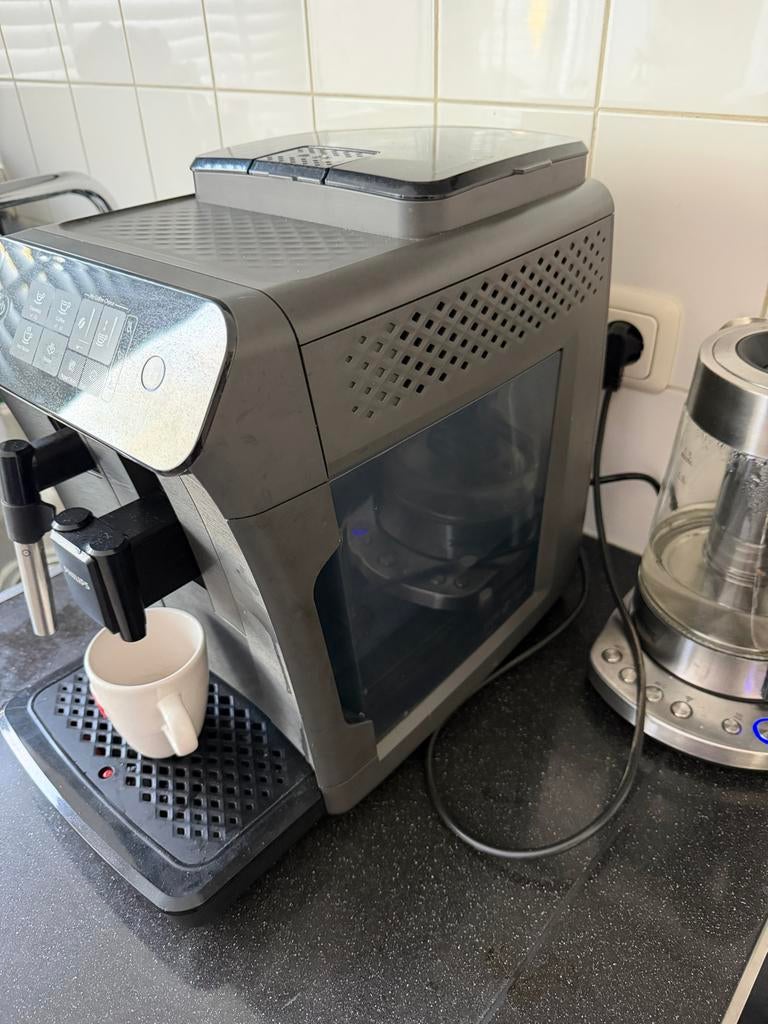 Philips koffiemachine, Witgoed en Apparatuur, Koffiezetapparaten, Afneembaar waterreservoir, Gebruikt, Koffiemachine, Koffiebonen