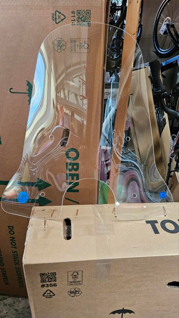 Nieuw windscherm voor Sym Fiddle 2, Fietsen en Brommers, Brommeronderdelen | Scooters, Ophalen of Verzenden, Nieuw, Overige typen