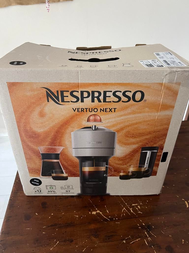 Nespresso Vertuo Next koffiemachine - defect, gratis, Witgoed en Apparatuur, Koffiezetapparaten, Ophalen, Niet werkend, Koffiemachine