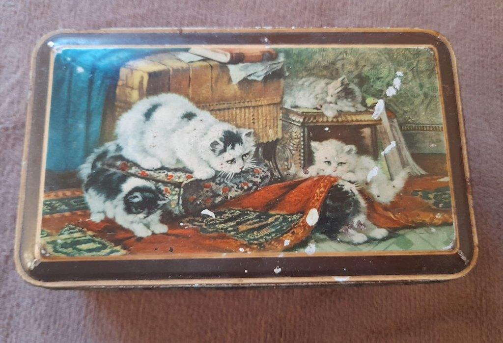 Vintage blik Ronner-Knip, Ophalen of Verzenden, Gebruikt, Overige, Overige merken