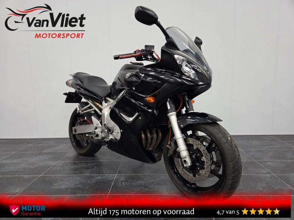 Leuke Yamaha FZ 6 S 600 Fazer bj 2006 zwart, 4 cilinders, Bedrijf, Onbekend, Toermotor