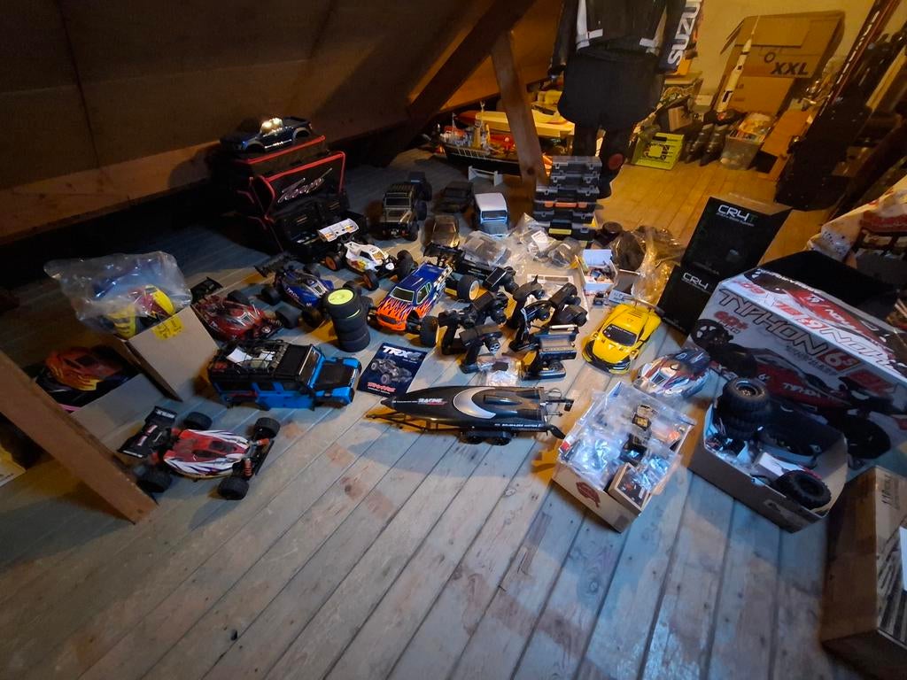 Complete RC hobby te koop. Traxxas, Arrma, Team-C, enz., Ophalen, Auto