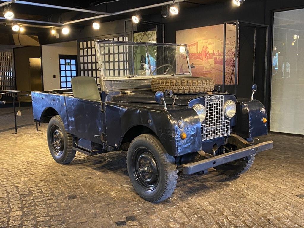 Land Rover Serie I Series I - Ex Belgische rijkswacht, Auto's, Land Rover, Blauw, Bedrijf, Handgeschakeld