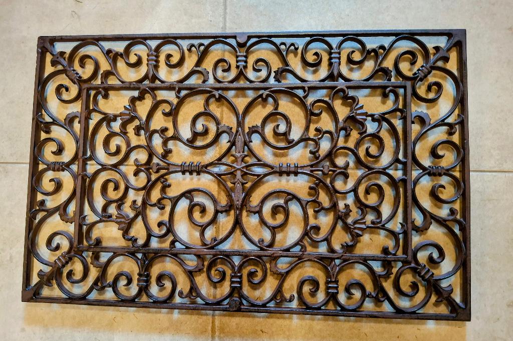 Deurmatten in verschillende maten nieuw gietijzer kokos., Tuin en Terras, Deurmatten, Ophalen of Verzenden, Gietijzer, Binnen