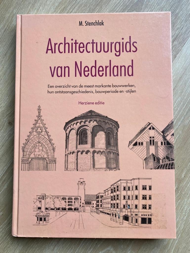 Architectuurgids van Nederland, Boeken, Kunst en Cultuur | Architectuur, Zo goed als nieuw, Architectuur algemeen, Verzenden