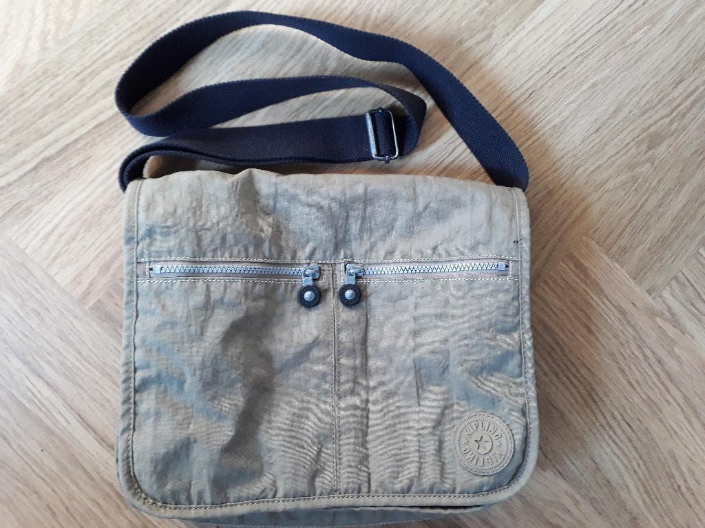 Lichtgroene Kipling schoudertas, Ophalen of Verzenden, Gebruikt, Groen, Kipling