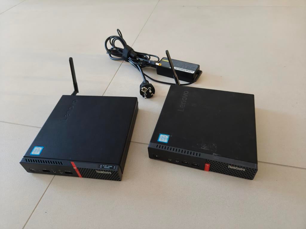 2x Lenovo ThinkCentre i5 6th gen 8GB Ram 128GB SSD, 2 tot 3 Ghz, 14 inch, Ophalen of Verzenden, Zo goed als nieuw