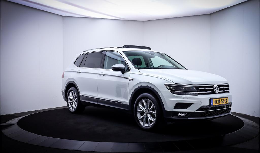 Volkswagen Tiguan Allspace 1.5TSI Dsg HIGHLINE FULL LED | PA, 1502 kg, Zwart, 150 pk, Alcantara