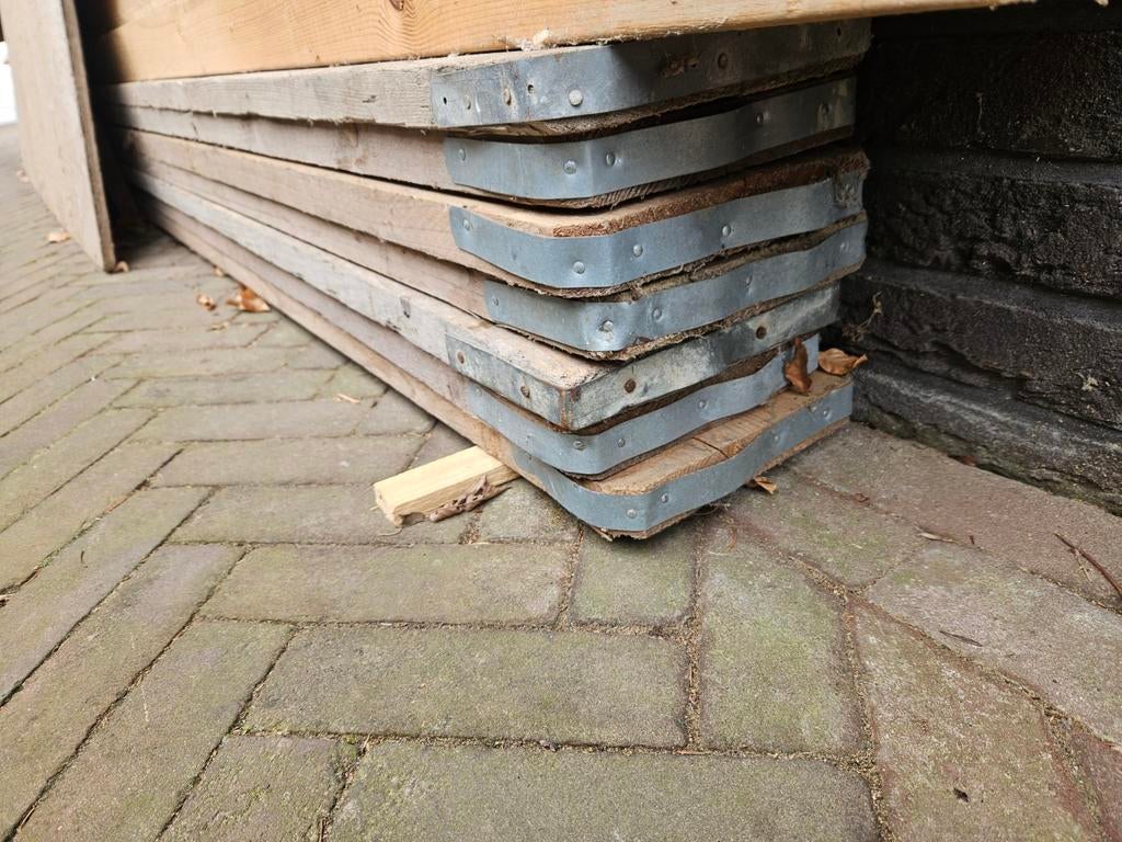 7 steigerplanken, Ophalen, Gebruikt, 25 tot 50 mm, Plank