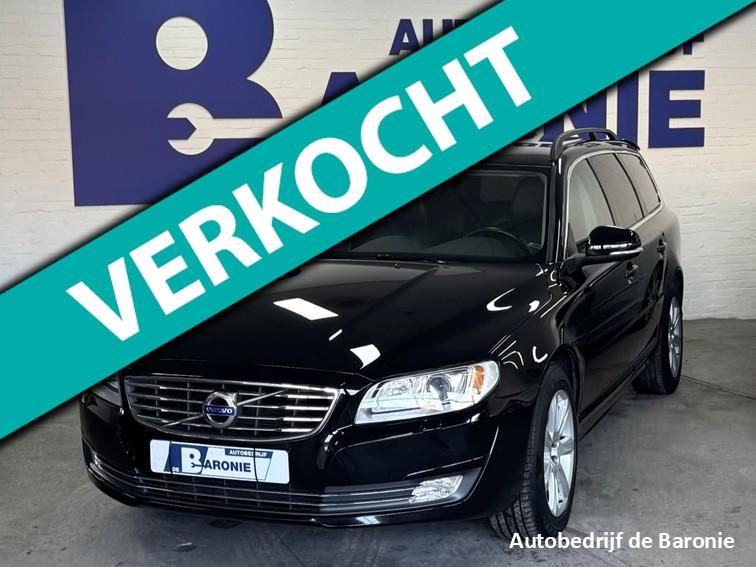 Volvo V70 2.0 D3 Polar, standkachel, 4 cilinders, Zwart, 1570 kg, Onderhoudsboekje