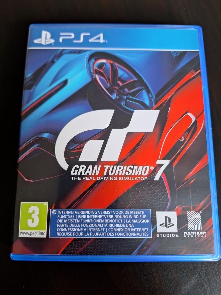Gran Turismo 7 PS4 - The Real Driving Simulator, Spelcomputers en Games, Online, 1 speler, Racen en Vliegen, Virtual Reality