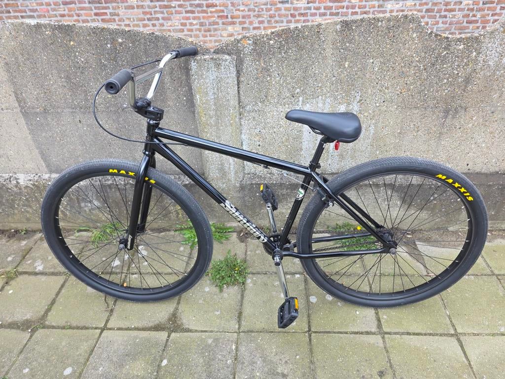 Sunday Bike 2020 High C 29 inch BMX Cruiser Zwart, Fietsen en Brommers, Fietsen | Crossfietsen en BMX, Ophalen, 24 inch of meer