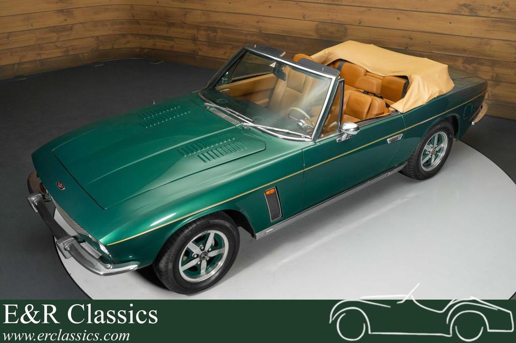 Jensen Interceptor MK3 Cabriolet | Uitvoerig Gerestaureerd |, Auto's, Oldtimers, Achterwielaandrijving, Cabriolet, 4 stoelen, Leder