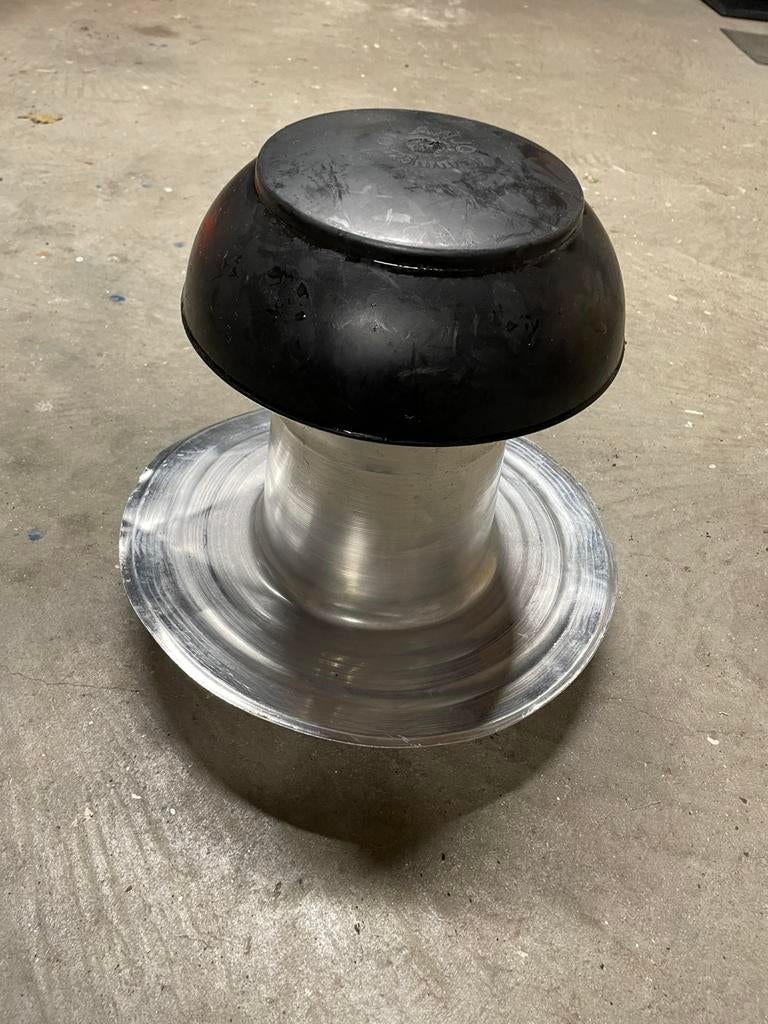 Geisoleerde Ventilatie doorvoer plat dak, Ophalen of Verzenden, Zo goed als nieuw, Ventilator