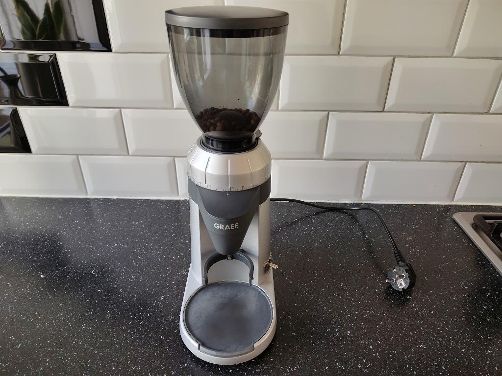 Graef CM800 Bonenmaler, Witgoed en Apparatuur, Koffiemachine-accessoires, Krups, Gebruikt, Overige merken, Ophalen of Verzenden