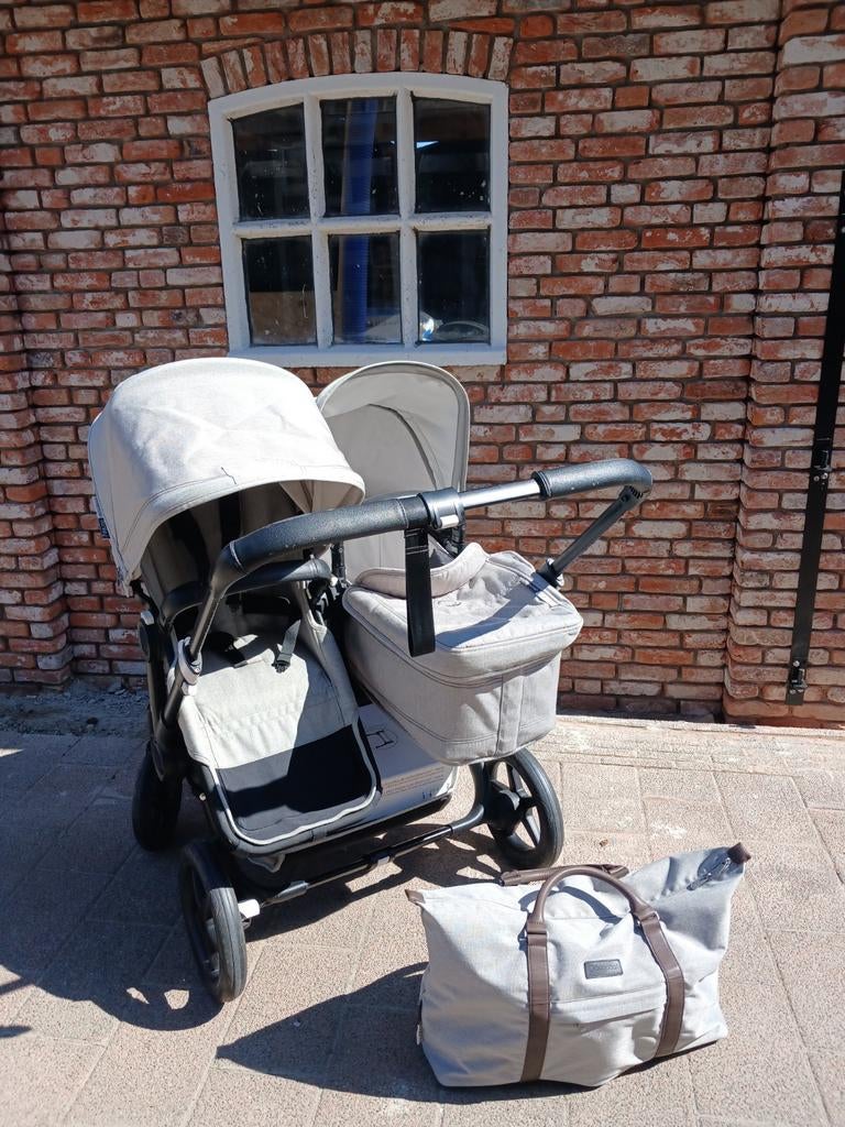 Duowagen Bugaboo Donkey 2, Gebruikt, Ophalen of Verzenden, Combiwagen, Duowagen
