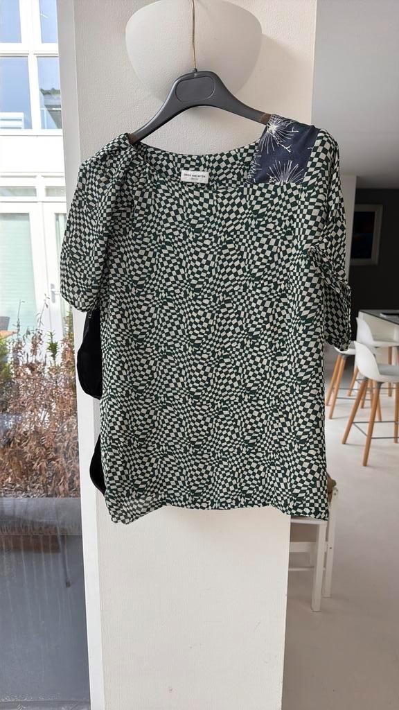Dries van Noten blouse/top mt 42, Ophalen of Verzenden, Zo goed als nieuw, Maat 42/44 (L), Groen