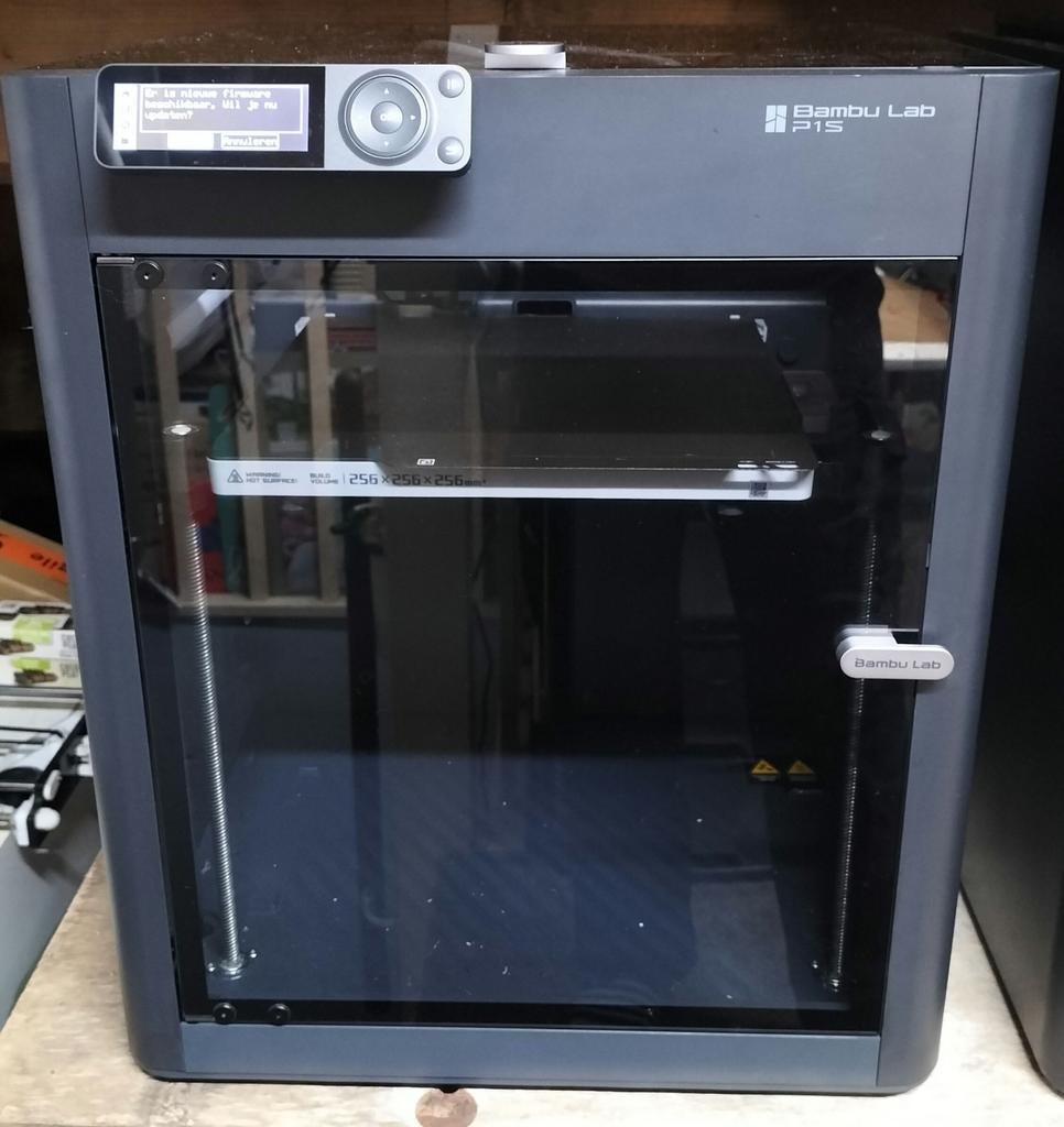 Bambu Lab P1S 3D Printer, Computers en Software, 3D Printers, Zo goed als nieuw, Ingebouwde Wi-Fi, Ophalen