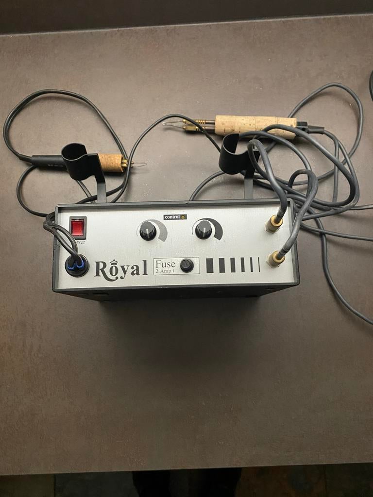 Royal Fuse Pyrografie Brander Set - Houtbrandapparaat, Ophalen of Verzenden, Gebruikt, Gereedschap of Toebehoren