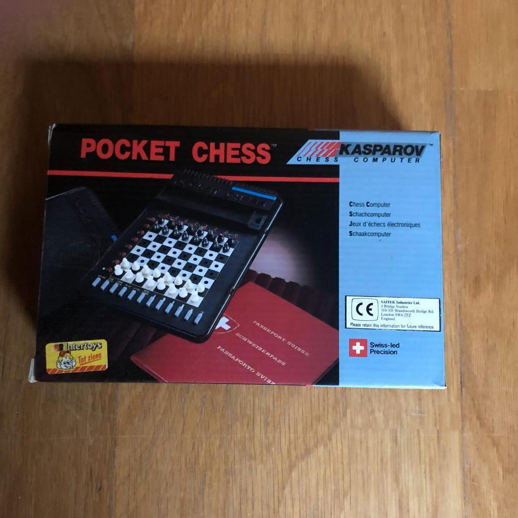 pocket chess schaakcomputer, Een of twee spelers, Ophalen of Verzenden, Zo goed als nieuw