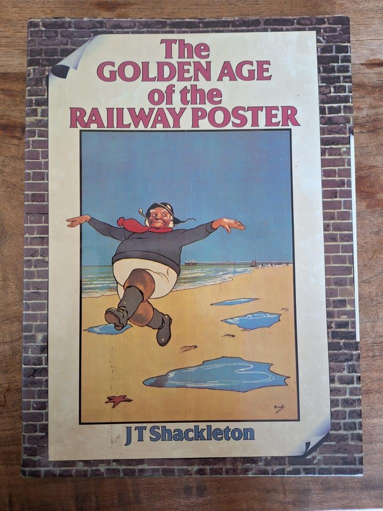 The Golden Age of the Railway Poster - JT Shackleton, Boeken, Ophalen of Verzenden