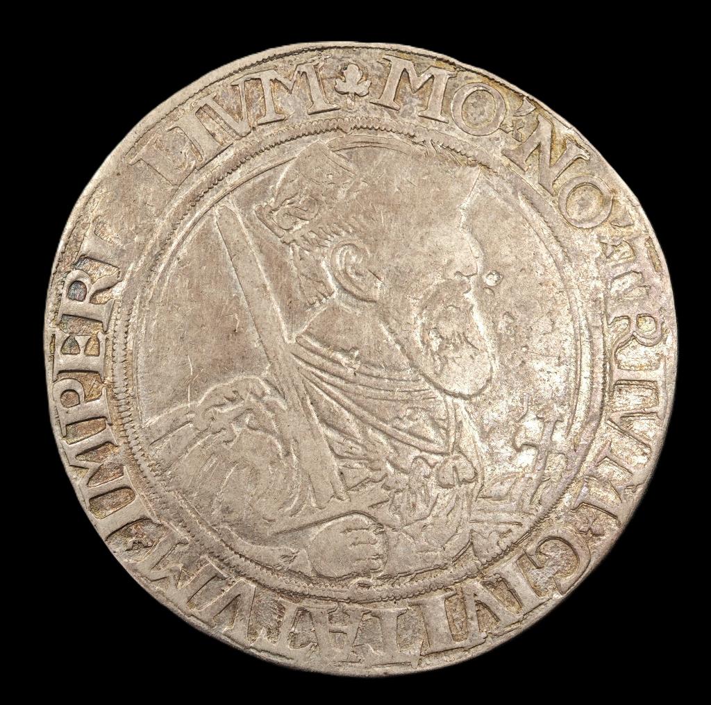 1554 Karolusdaalder Driesteden, Postzegels en Munten, Munten | Nederland, Vóór koninkrijk, Verzenden, Zilver, Overige waardes