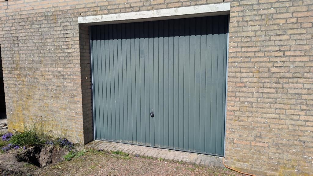 Hörmann kantel garagedeur 2003, fluisterstil, met ab, Doe-het-zelf en Verbouw, Deuren en Horren, Ophalen, Gebruikt, Garagedeur