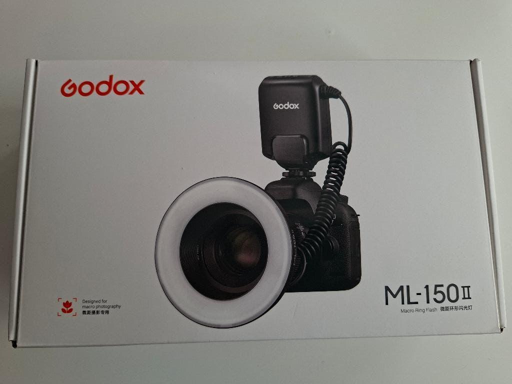 Godox ringflitser ML150II, Ophalen of Verzenden, Zo goed als nieuw, Overige merken