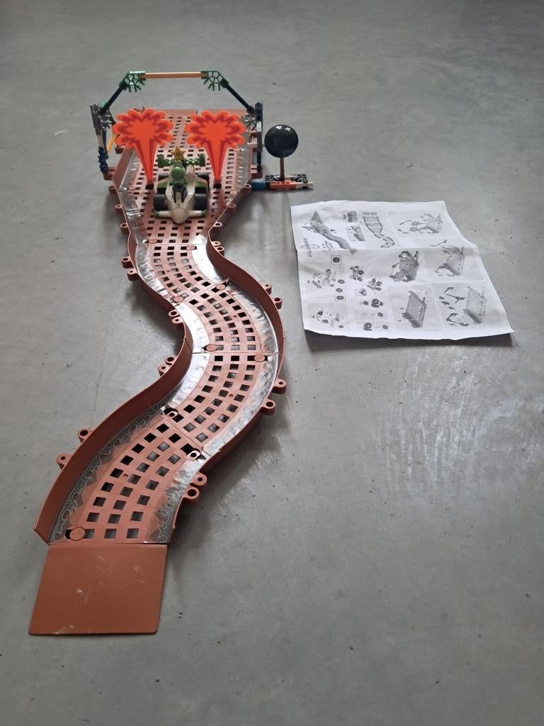 K'nex Mario Kart #38466 Yoshi vs Lava Plumes (compleet!), Kinderen en Baby's, Speelgoed | Bouwstenen, Ophalen of Verzenden, Zo goed als nieuw