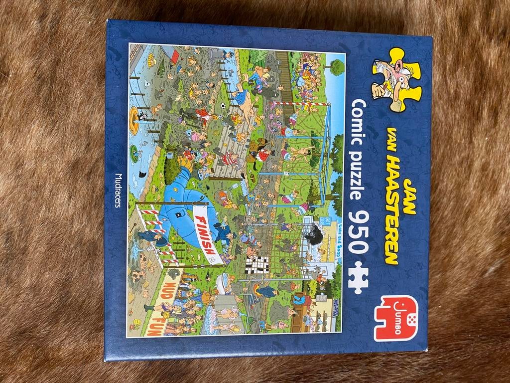 Jan van Haasteren, Mudracers, Ophalen, 500 t/m 1500 stukjes, Zo goed als nieuw