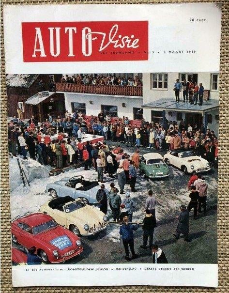 AutoVisie 1960: DKW Junior (test), Saab 96, RAI, Ophalen of Verzenden, Gelezen, Algemeen